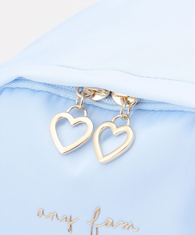 ANY KIDS 【A4サイズ収納可能】リボン リュック サックスブルー