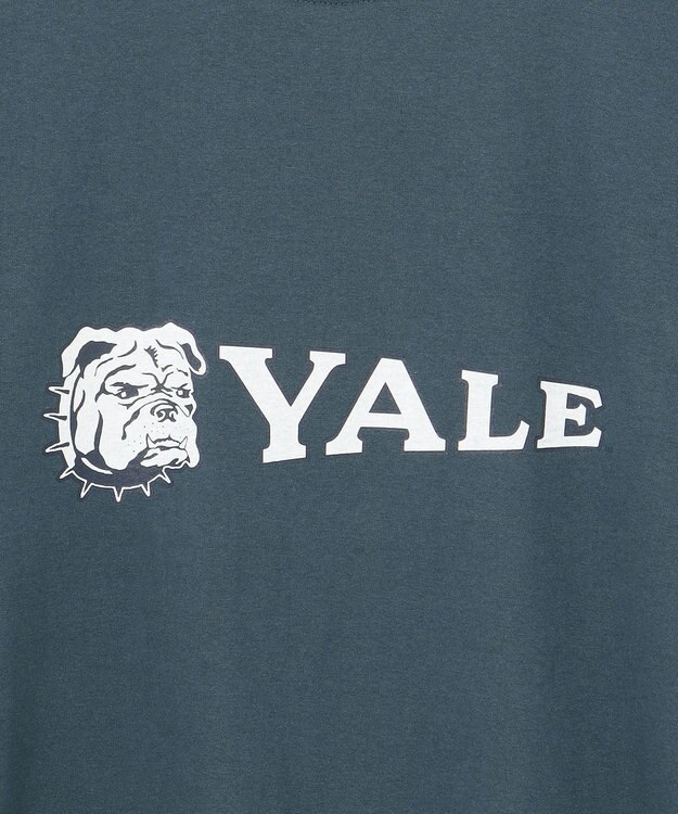 J.PRESS YORK STREET 【UNISEX】YALE × J.PRESS YORK STREET コラボTシャツ ダルブルー系