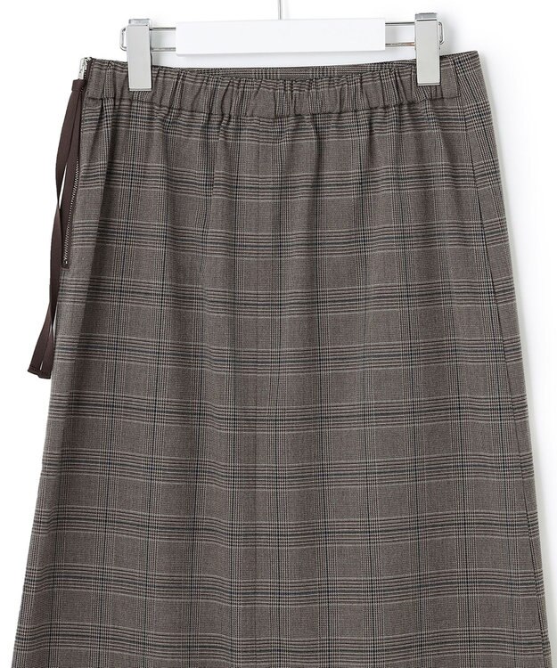 J.PRESS YORK STREET 【WOMEN】タイトロングスカート ブラウン系3