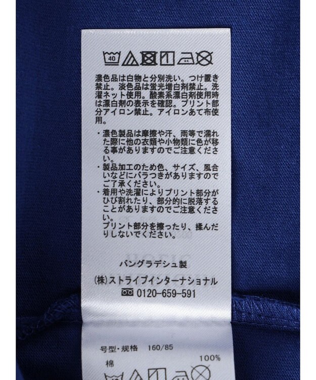 AMERICAN HOLIC Ｏｎｅ　ｗｏｒｄ　ロゴカットプルオーバー Blue