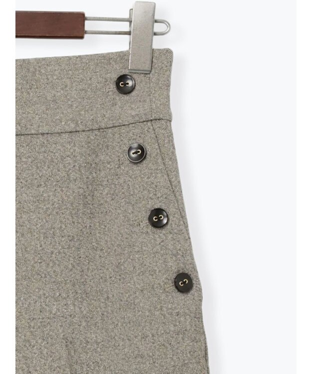 Te chichi ツイードワイドパンツ（セットアップ可） ベージュ