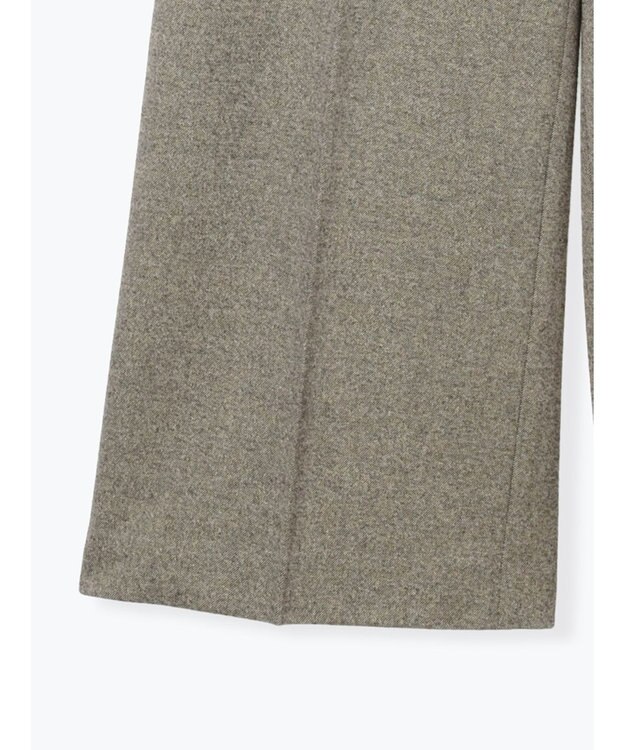 Te chichi ツイードワイドパンツ（セットアップ可） ベージュ