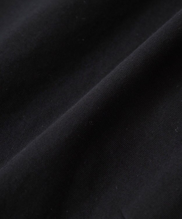 YECCA VECCA UVカットフリルスリーブカットソー Black