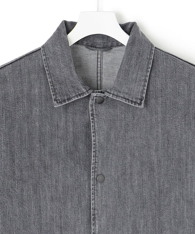 J.PRESS YORK STREET 【UNISEX】デニムコーチジャケット グレー系