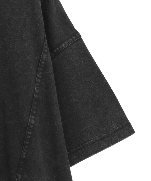 AMERICAN HOLIC ドロストピグメントショートＴシャツ Charcoal Gray