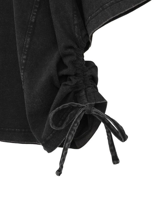 AMERICAN HOLIC ドロストピグメントショートＴシャツ Charcoal Gray