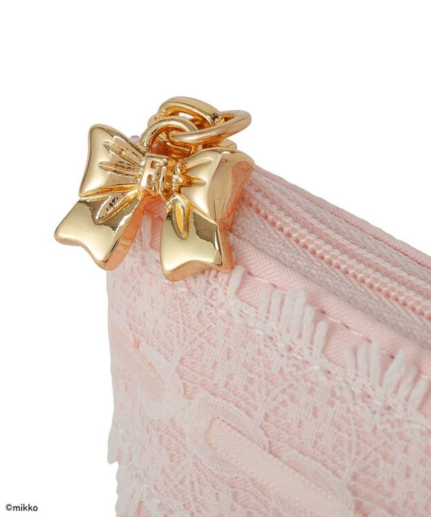 Maison de FLEUR Lil ala mode ポーチ Light Pink
