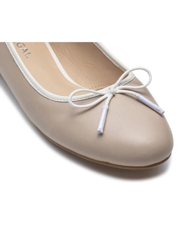 REGAL FOOT COMMUNITY 【リーガルレディース】F79Q バレエシューズ フラットシューズ ベージュアイボリー
