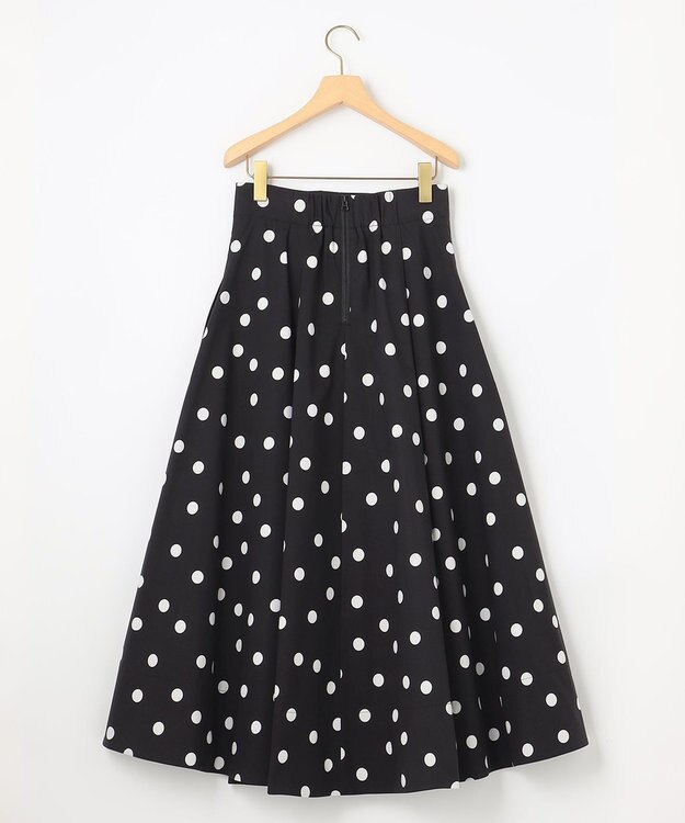 組曲 L 【組曲×setsuko sagittaire】ストレッチプリントスカート ブラック系5