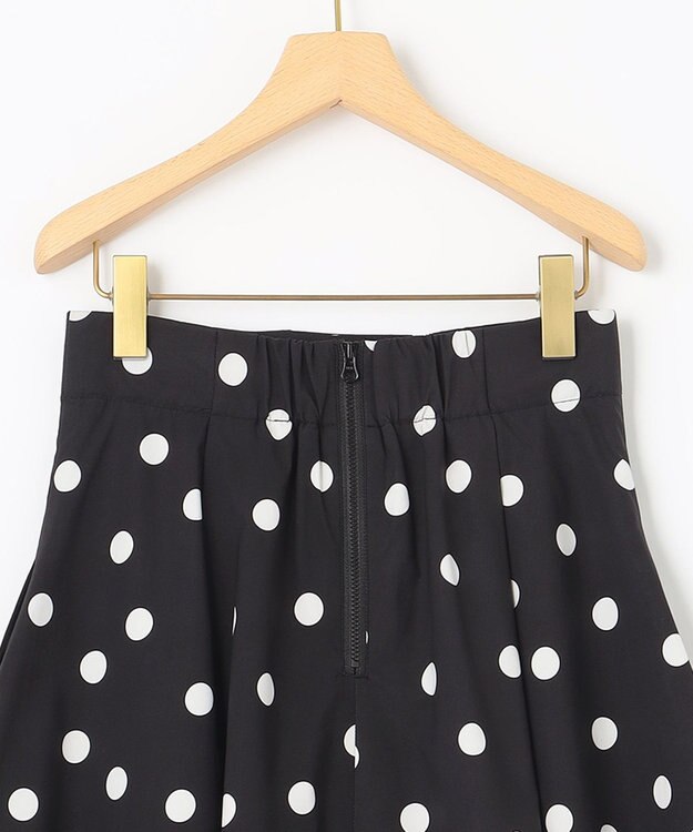 組曲 L 【組曲×setsuko sagittaire】ストレッチプリントスカート ブラック系5