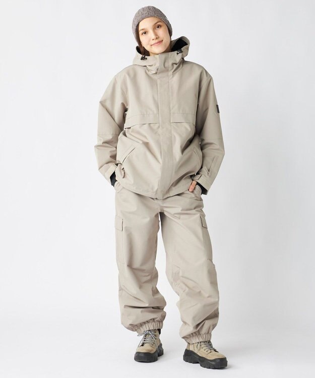 OP／FILA 【ocean pacific】 スノーウェア ワークスタイルカーゴパンツ ベージュ