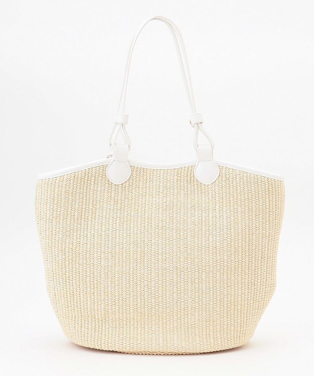 23区 雑材 トートバッグ ホワイト系1