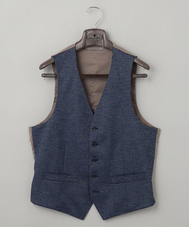 GOTAIRIKU 【セットアップ対応 / AIRY MOVE】Ｔ/Ｗジャージーセットアップ ベスト ネイビー系8