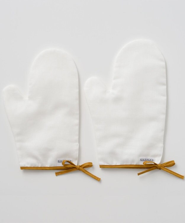 京和晒綿紗 【BABY】ベビーガーゼミトン　3重合わせ マスタードバイアス