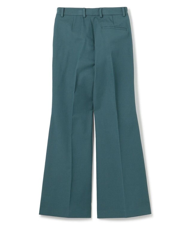 JOSEPH ギャバジンストレッチ　フィットフレアートラウザーズ Dark Teal