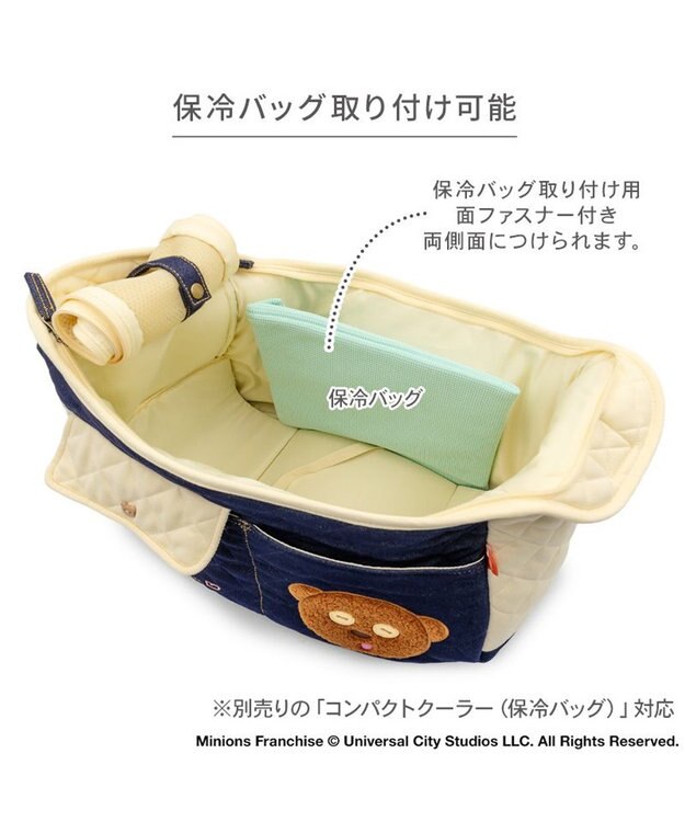 PET PARADISE ミニオン デニム スリング ネイビー