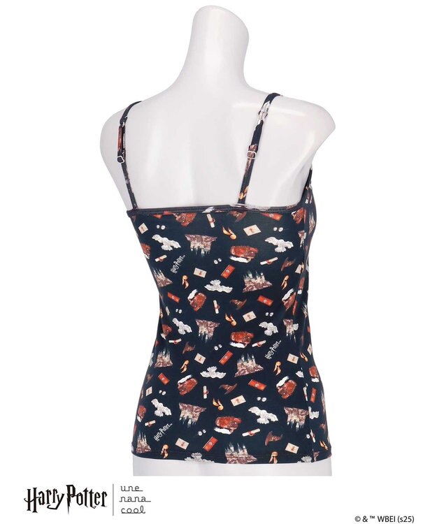 une nana cool 【ハリー・ポッターコラボ】 Harry Potter * une nana cool カップ付きキャミソール ネイビー