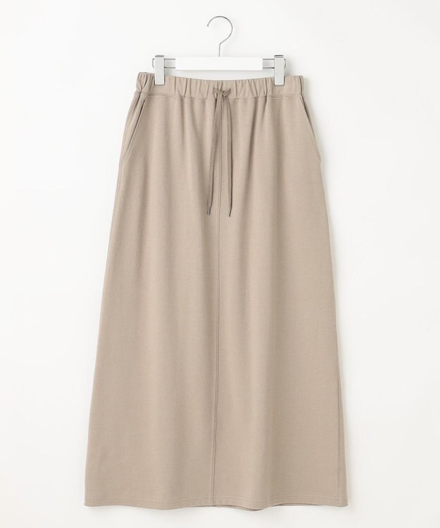23区 L 【SLOW/WEB限定】ラスティックテリー ナロー スカート ベージュ系