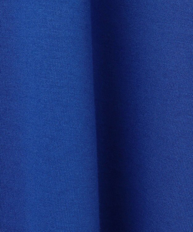 J.PRESS YORK STREET 【WOMEN】【SMOOTH JERSEY】ショルダー シャーリング ワンピース ブルー系