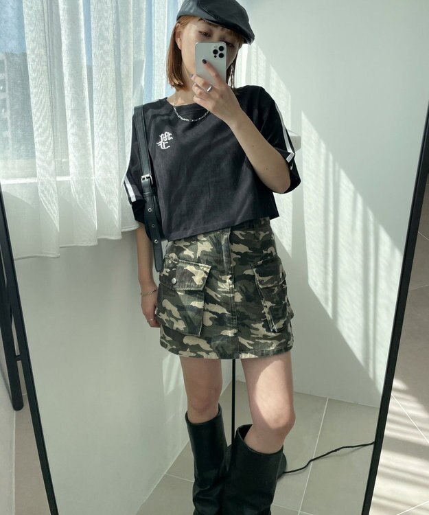 WEGO 2ラインショートT ブラック