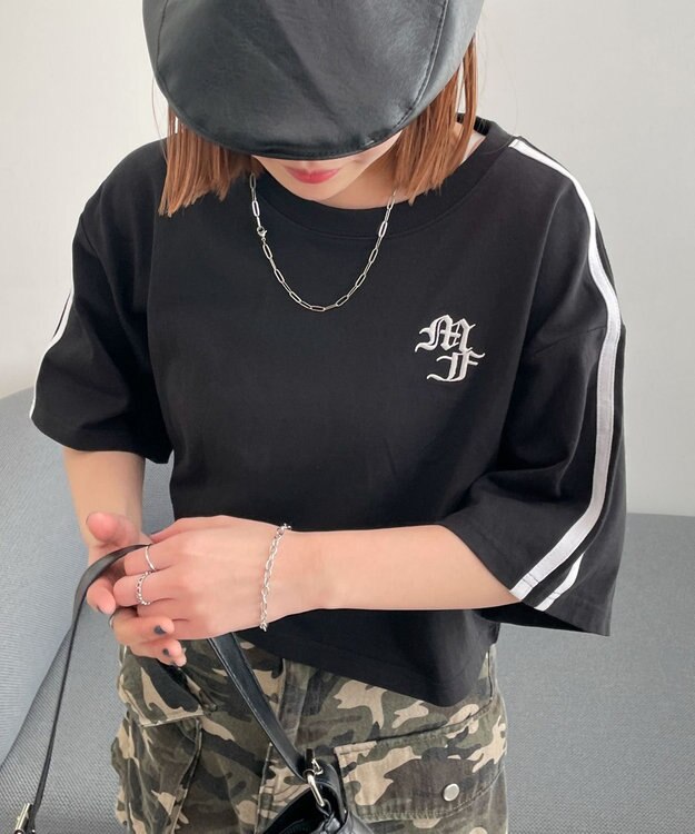 WEGO 2ラインショートT ブラック