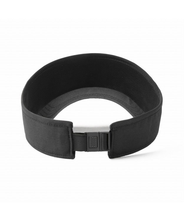 ZERO HALLIBURTON 【雑誌掲載】 立体ロゴサンバイザー 85062 ブラック