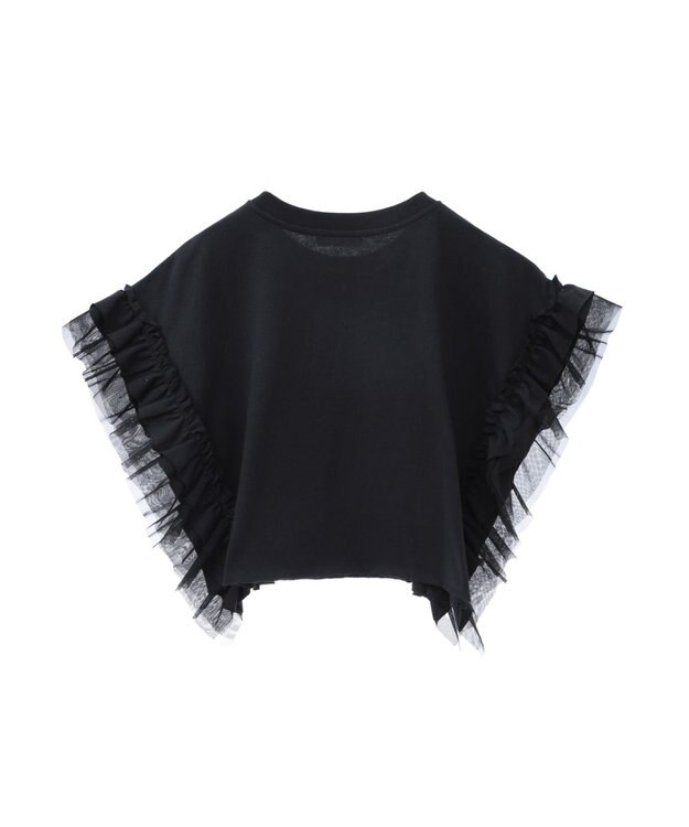 Green Parks ミッキーマウスクラブハウス／袖フリルショート丈ＴＥＥ Black