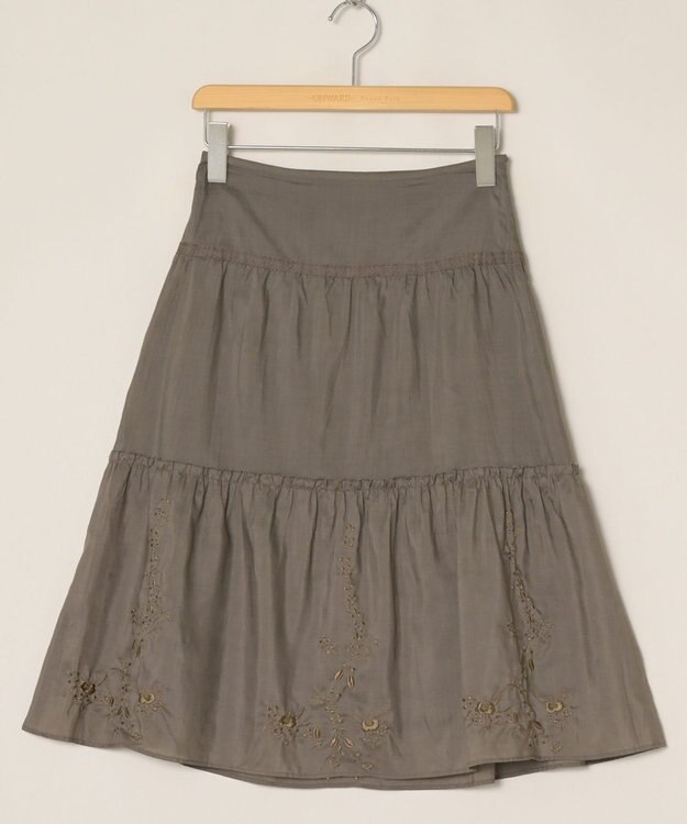 ONWARD Reuse Park 【組曲】スカート春夏 ブラウン