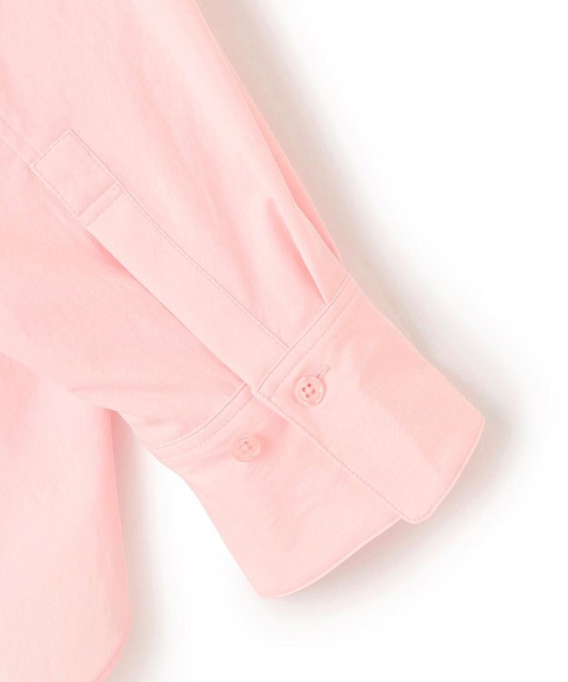 UNFILO バンドカラー コンフォートシャツ ライトピンク