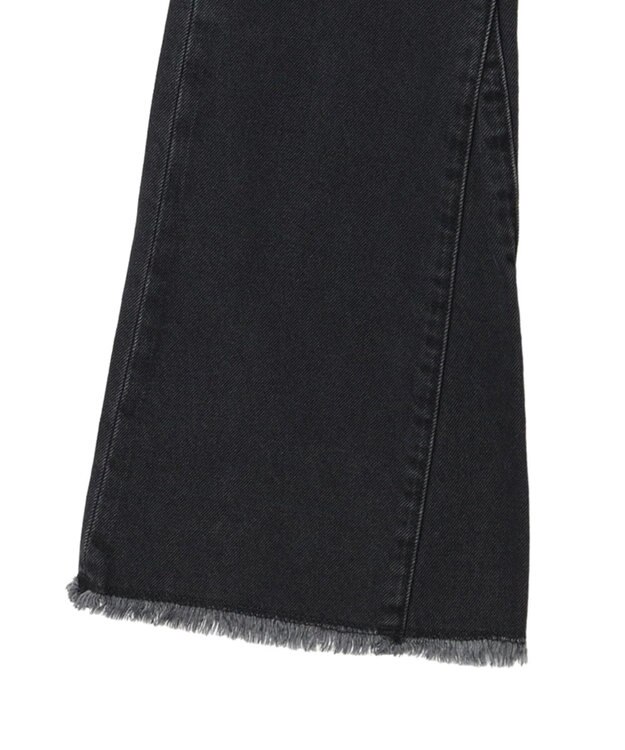 AMERICAN HOLIC マチ付きフレアデニム Black