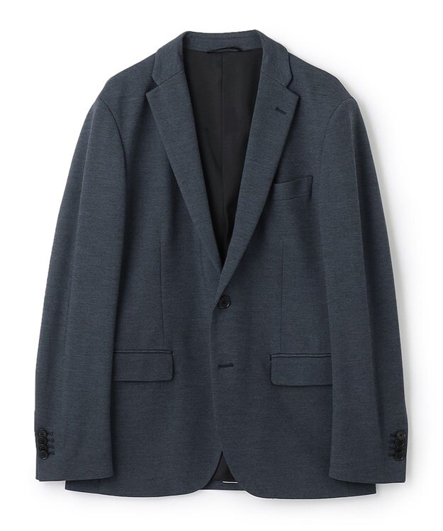 JOSEPH HOMME ウーステッドモックロディ ジャケット ダルブルー系