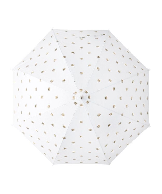 MOONBAT ポール＆ジョー アクセソワ 折りたたみ傘 ヌネット ホワイト