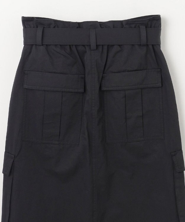 GRACE CONTINENTAL ツイルワークスカート ブラック