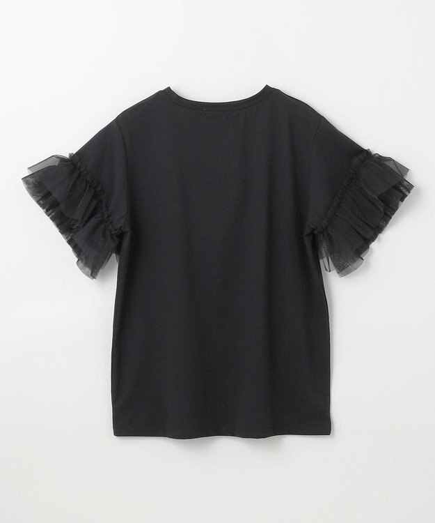 ANY ソロナチュールスリーブプルオーバー ブラック