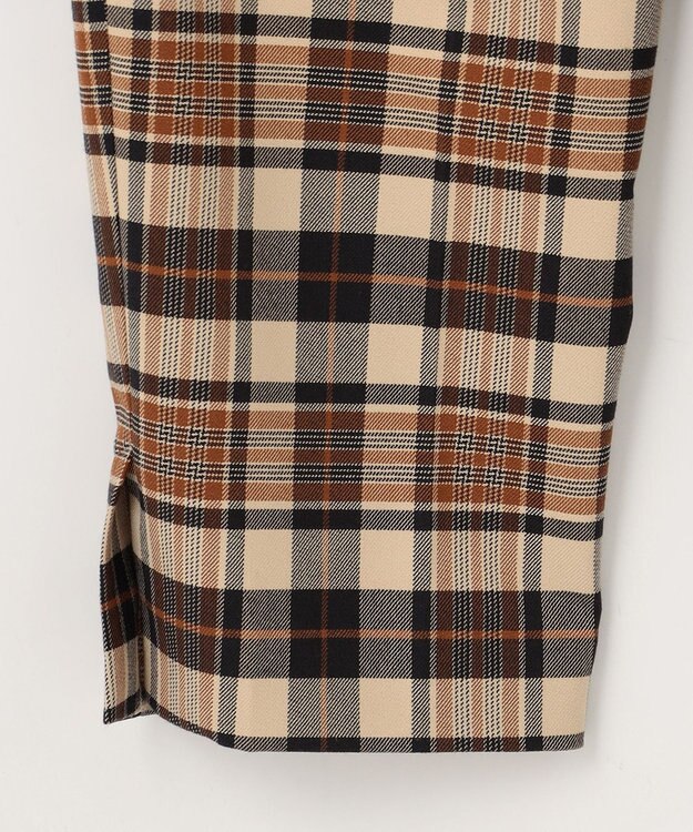 組曲 【WEB限定カラーあり】ウールライクストレッチ イージーパンツ ベージュ系3