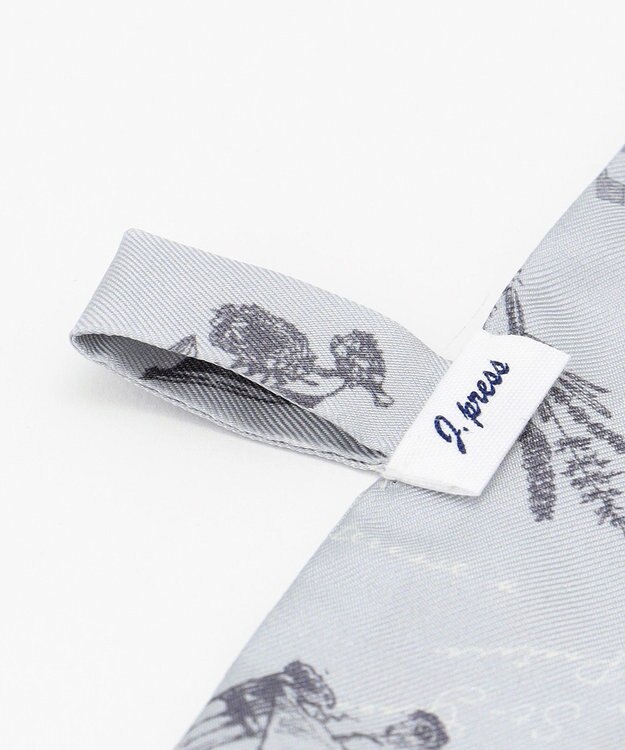 J.PRESS LADIES クラバッティーノ スカーフ ライトグレー系5