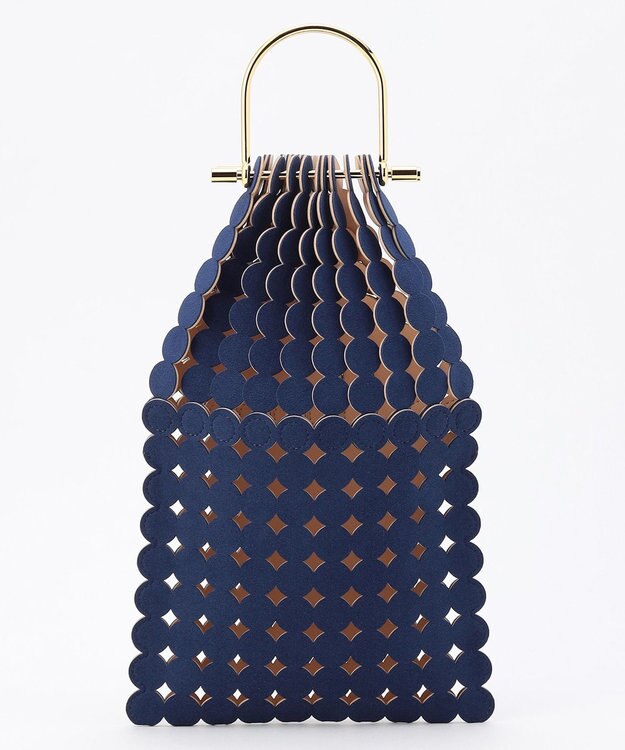 BEIGE， 【一部店舗限定】MARY AL TERNA / MOON ハンドバック Navy