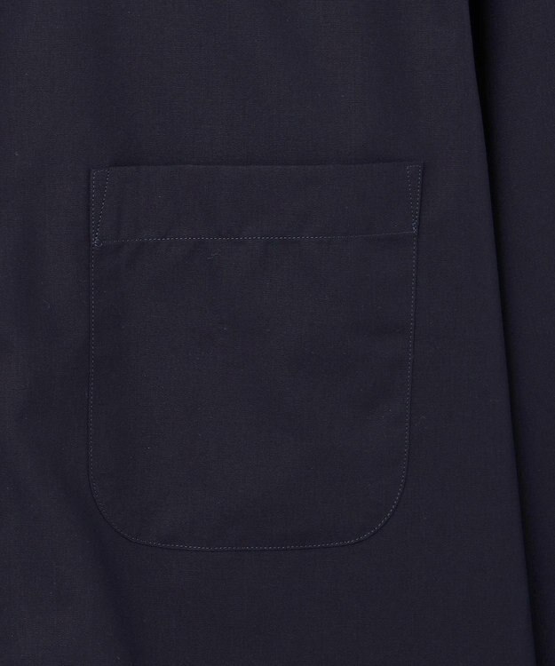 GOTAIRIKU 【形態安定】PREMIUMPLEATS_レギュラーカラー 通年ドレスシャツ（ネイビー） ネイビー系