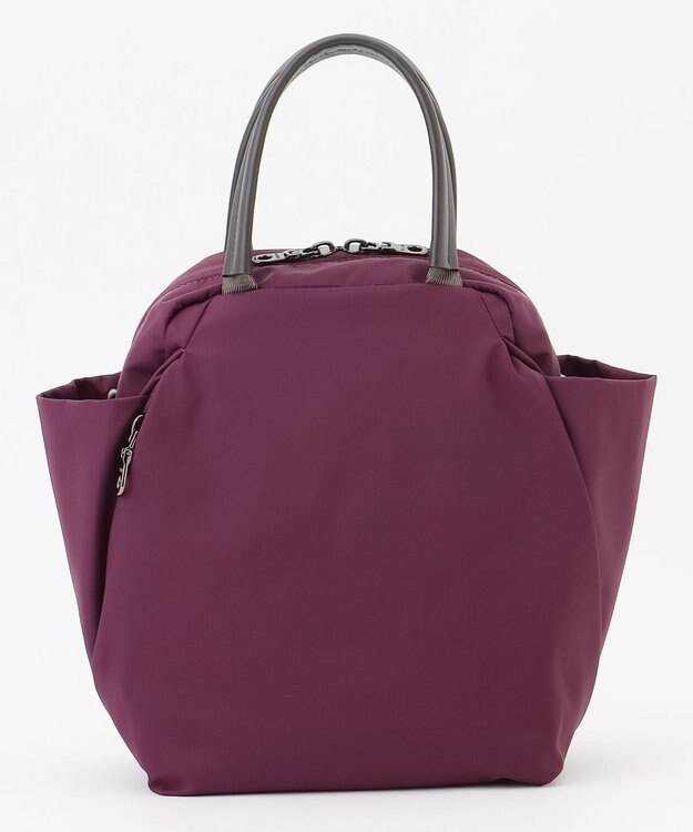 Y'SACCS 【ナイロンタフタ】トラベル2WAYミニボストン パープル