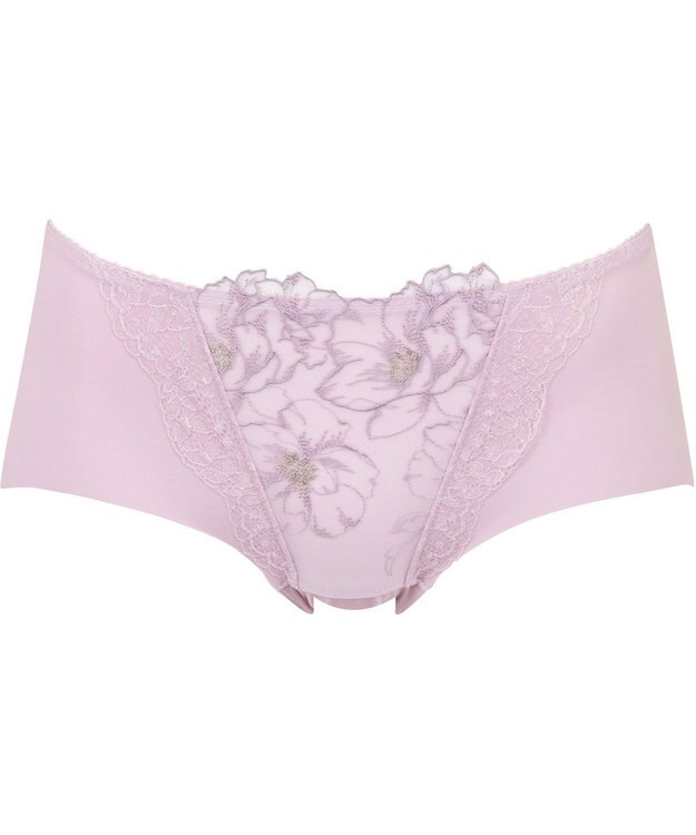 Wing ショーツ 【スキマフィットブラ】 KB2364とペア やさしいフィット感 フリーカッティング(裾) はきこみ丈あさめ KF2964 ウイング／ワコール チャコールグレー