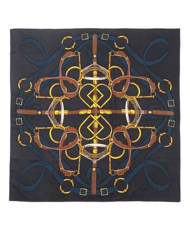 23区 【Oggi10月号掲載】アンゴラウール ストール グレー系