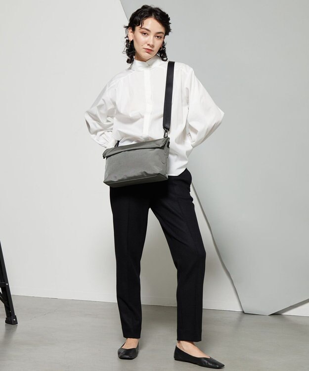 Y'SACCS 【大人のおしゃれ手帖5月号掲載】鶴田真由×Y'SACCS　フラップショルダーバッグ ダークグレー