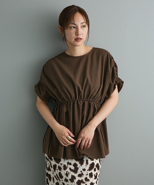 CRAFT STANDARD BOUTIQUE ショルダードロストチュニック Brown