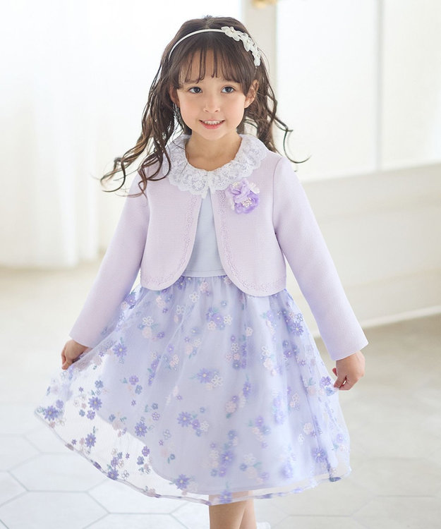 トッカ お花刺繍ドレス 130｜トッカ お花刺繍ドレス 130