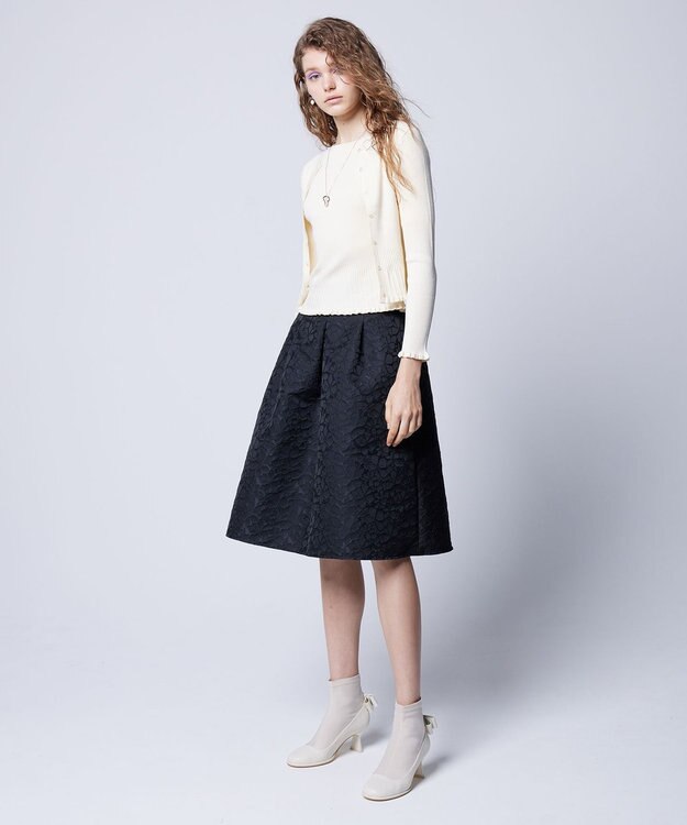 TOCCA 【洗える】RESONATE カーディガン アイボリー系