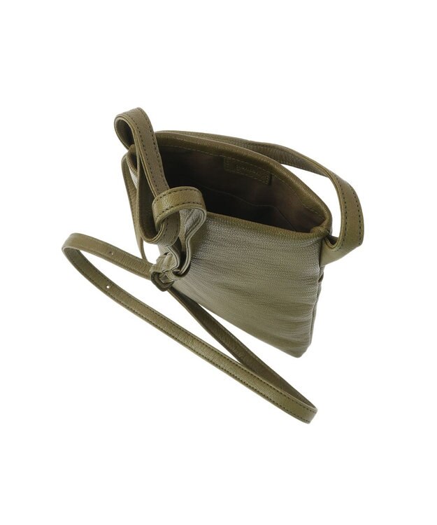 genten ゴートベーシック スマホショルダー カーキ