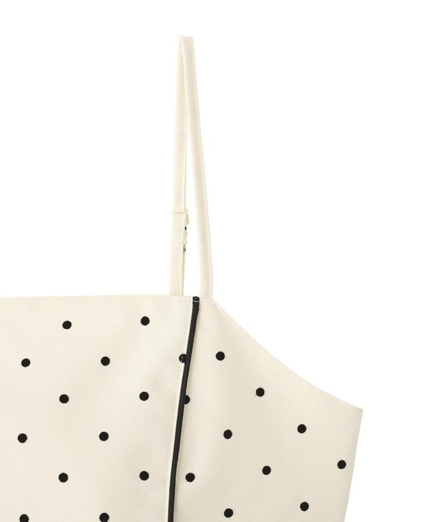 earth music&ecology ２ＷＡＹドットリボンビスチェ Ivory