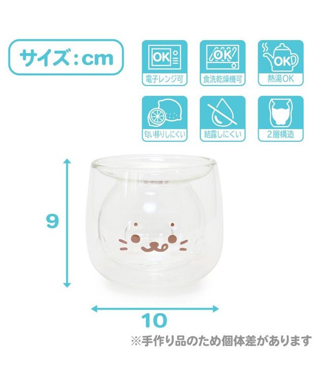 Mother garden しろたん ダブルウォールボウル 《ぺろり/もぐもぐ》 単品 ぺろり