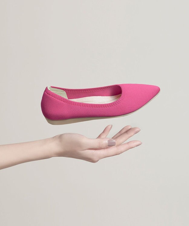 steppi 【洗える/撥水】ベーシック ポインテッド パンプス [新色]ピンク