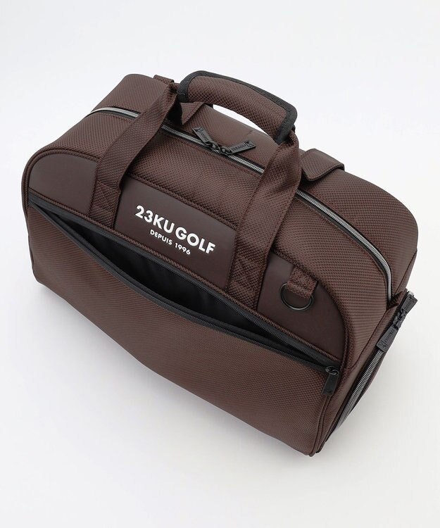 23区GOLF 【UNISEX】ボストンバッグ ダークブラウン系